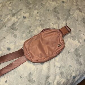 Light pink belt bag